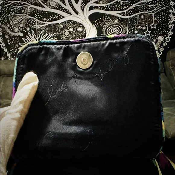 Vera Bradley Blue and Purple Floral Y2K Crossbody Bag new without tags - Picture 15 of 17